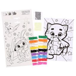 Лунная фреска Котик А5 - Школа талантов фото 3