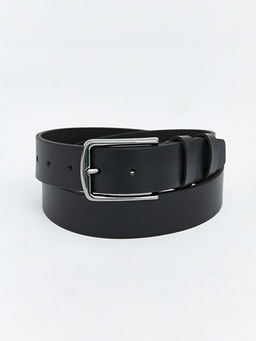 Deri G?r?n?ml? Erkek Kemer