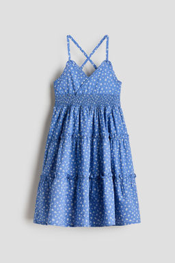 Vestido escalonado de algod?n