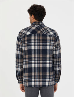 Lacivert Comfort Fit G_mlek Ceket