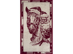 Полотенце махровое 6с104.411ж1 Мороз-наездник(кр.дерево1) 67х40см