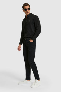 Erkek Slim Fit Siyah Kanvas / Chino Pantolon - U.s. polo assn фото 4