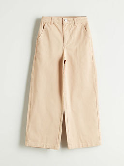 Basic Gabardin K?z ?ocuk Pantolon