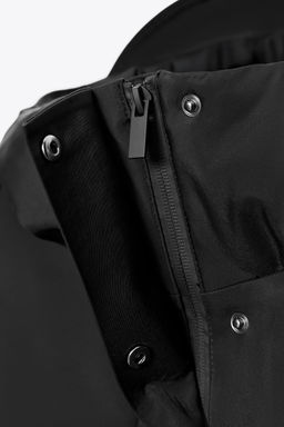 WATER-REPELLENT WINDPROOF HOODED JACKET - Zara фото 9