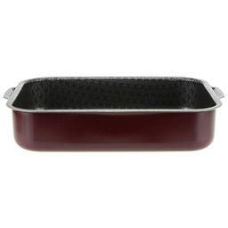 "Lace" Противень с антипригарным покрытием 25х19см "Кружево", h5,7см, s0,09см (Россия)