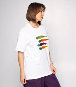 Футболка #КТ2550, белый - Dommod фото 2