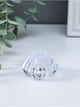 Цена за 2 шт. Светодиодная свеча LED - ночник RISALUX «В чаше», от батареек 3×LR1130, прозрачный, 6×6×4 см