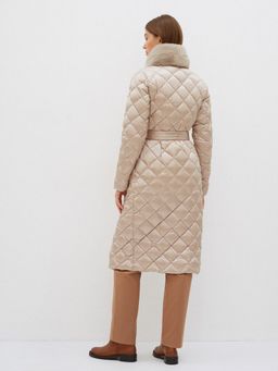 Conso/WDLF 210520 - light beige Пуховое Пальто  фото 9