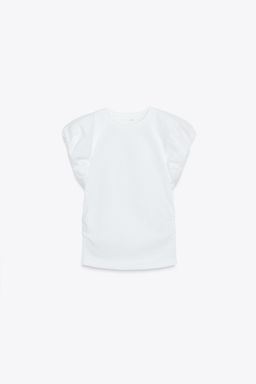 POPLIN T-SHIRT - Zara фото 5