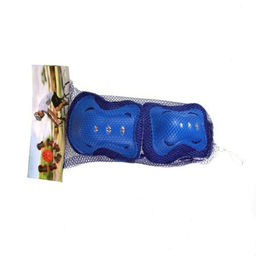 Защита для катания на роликах и велосипеде 6 предметов. 4-15лет / Yan-0021BL /уп 100/ синий - Галеонтрейд фото 7