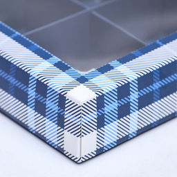 Цена за 2 шт. Коробка для 4 конфеты, «Мужской» 12.6×12.6×3.5 см