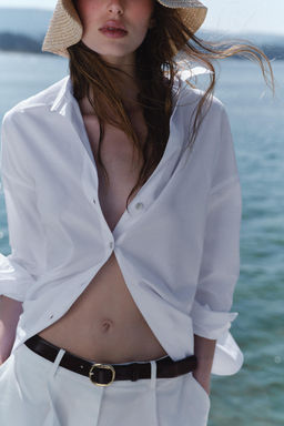 BASIC POPLIN SHIRT