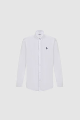Erkek Beyaz Uzun Kollu Basic G_mlek - U.s. polo assn фото 14