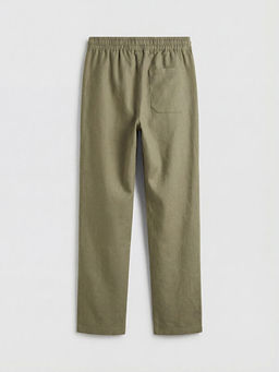 Erkek ?ocuk Keten Kar???ml? Pantolon