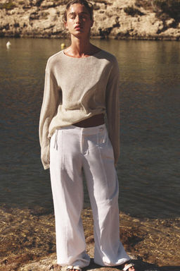 RUSTIC COTTON T-SHIRT - Zara фото 9