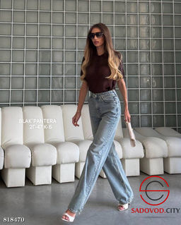 Джинсы женские с высокой посадкой - Bruno фото 3