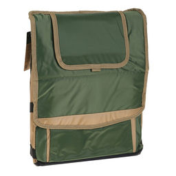 Термосумка «Арктика» на молнии, объём 20 л, с люком, зелёная