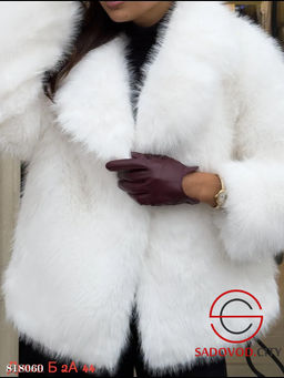 Шуба женская из искусственного меха