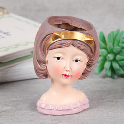 Кашпо 8,5х6х12 см Девушки / WN39-2 /уп 12/96/717535