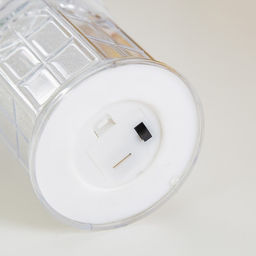 Фигурка светящаяся RISALUX «Зимняя башня», LED-ночник, от батареек 3×LR1130, 6.5×6.5×13 см