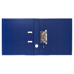 Expert Complete Регистратор PVC, 2-х стороннее покрытие, мет.уг. 50 мм 50 шт. Premier A4 арочный механ. (разб.) лён синий ЕС100161002