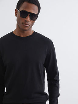 Bisiklet Yaka Erkek Triko Kazak