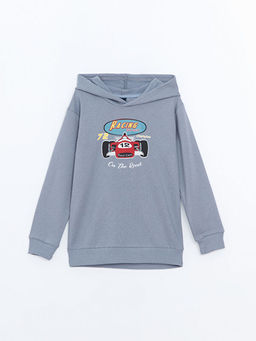 Kap??onlu Erkek ?ocuk Sweatshirt