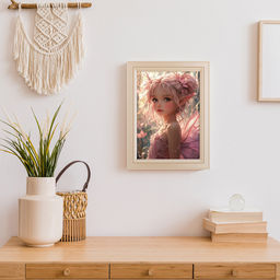 ФРЕЯ Пазл 120 элемент. PZL-120/15 Розовая фея