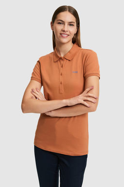 Kad_n G_l Polo Yaka Basic Ti__rt