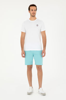 Мужские мятные трикотажные шорты - U.s. polo assn фото 3