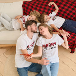 Футболка мужская KAFTAN «Merry Christmas» размер 52, белый