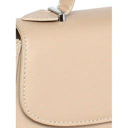 Сумка женская искусственная кожа Ch&K-5661, 1отд, плечевой ремень, бежевый SALE 260450 - Adelia фото 4