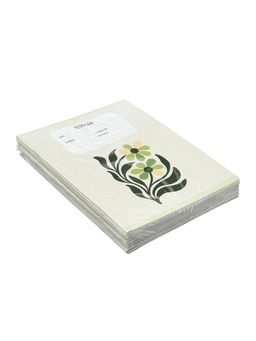Тетрадь 10 штук, 24 листа в клетку Calligrata «Минимализм», блок №2, серые листы, 5 видов