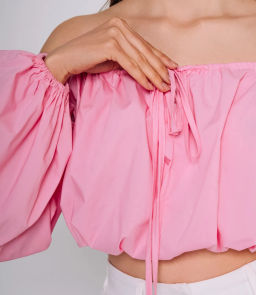 Блуза #БШ2299, розовый