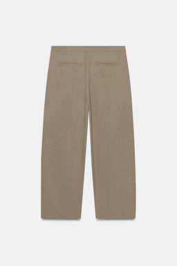 ZW COLLECTION WRAP FRONT TROUSERS - Zara фото 13