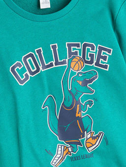 Bisiklet Yaka Erkek ?ocuk Sweatshirt