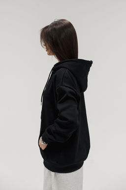 Худи на молнии с капюшоном