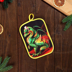 Набор Дракон, прихватка и рукавица, рис. 2 - Simaland фото 6