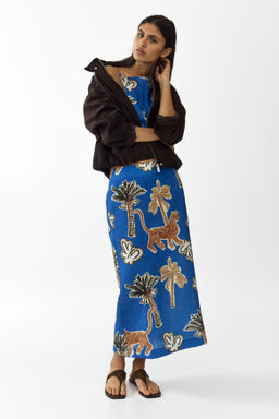 Falda midi estampada - H&m фото 2
