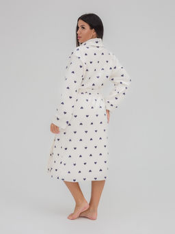 Халат женский арт. Х-63 Велсофт Сердце - Милана фото 5