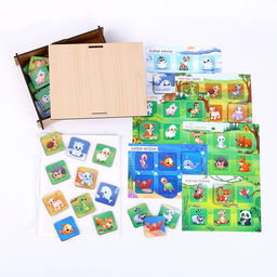 Лото детское «Животные», 36 деталей, 6 карточек