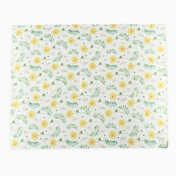 Скатерть «Доляна» Yellow flowers, размер 145×110 см
