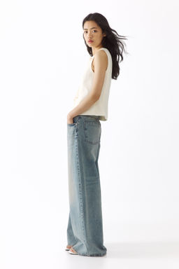 Barrel High Waist Jeans - H&m фото 7