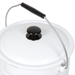 ЭМ_Ведро 12,0 л без деколи с крышкой цилиндр арт. 41204-242 КМК