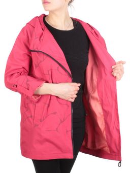 F809 CRIMSON Ветровка женская CO-COCOPINE (85% хлопок, 15% полиэстер) - Fashion фото 8