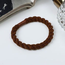 Цена за 12 шт. Резинка для волос «Махрушка элит», виток, 5 см, МИКС