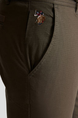 Erkek Koyu Haki Kanvas / Chino Pantolon - U.s. polo assn фото 6
