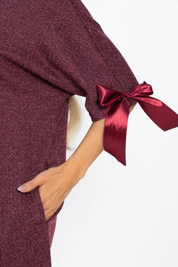 Платье трикотажное Кайла (бордовое) П14782-10М - Lt collection фото 6