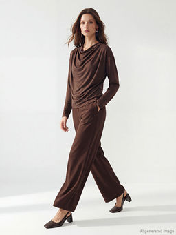 Beli Lastikli Geni? Pa?a Kad?n Pantolon