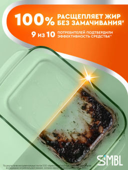 SIMBL ср-во д/мытья посуды 450мл Сочный мандарин